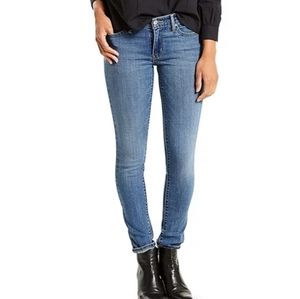 Levi's 711 Mid Rise Skinny Jeans